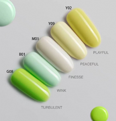 candy gel nail