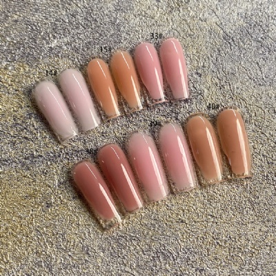 French nail builder gel in bottle