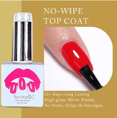 No wipe/wipe Top coat gel
