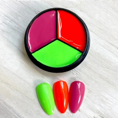 Solid Cream  nail gel