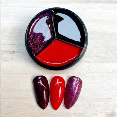 Solid Cream  nail gel