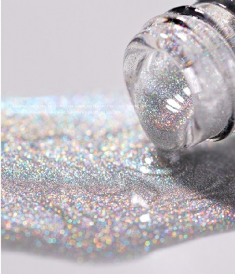 Rainbow Cat Eye Gel nail