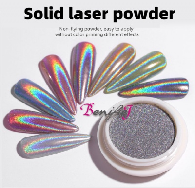 Solid Laser Nail Powder