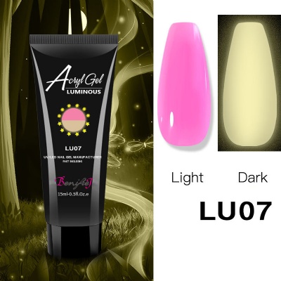 Neon Bright Luminous Poly Nail Gel