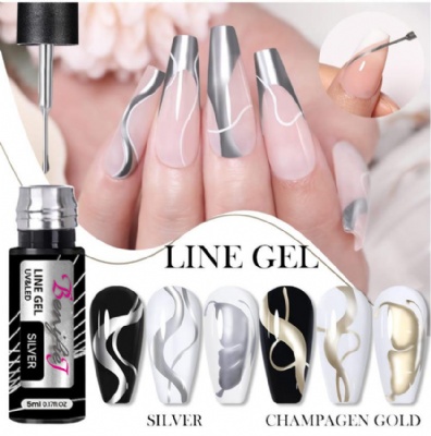 Metallic Painting Liner Gel Polish